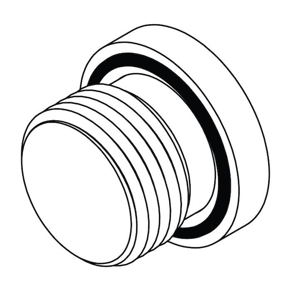 Tompkins Hydraulic Fitting, International08MBSPP HOLLOW HEX PLUG 3408-HHP-08 - main